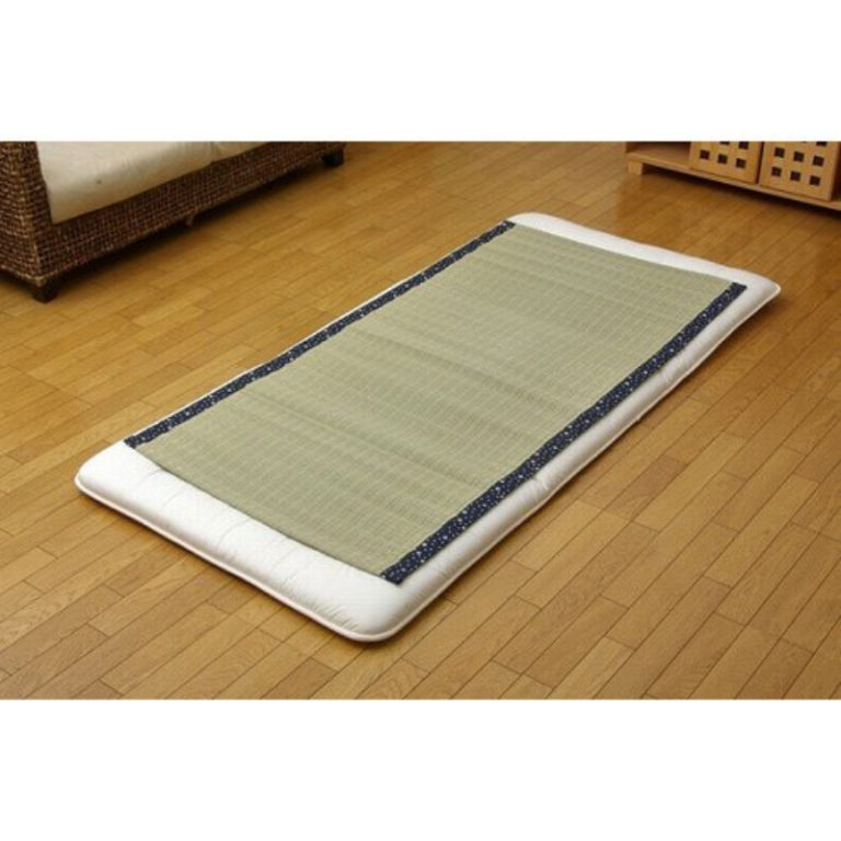 Tatami Rush Rug Carpet DX Kumiko Brown Color Made in Japan Tokyo