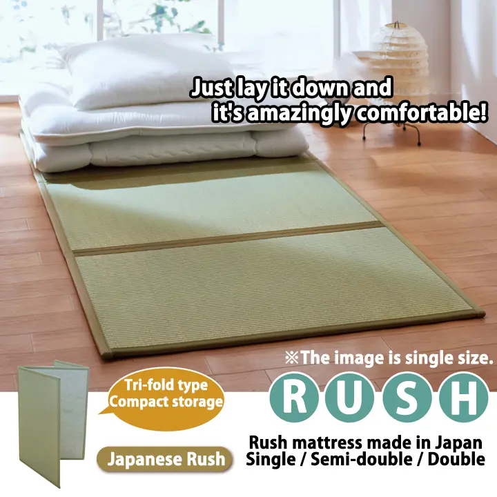 Japanese Traditional Natural Rushes Tatami Carpet Foldable Floor Tatami Mat  Sheet Light Weight For Living Room Bedroom