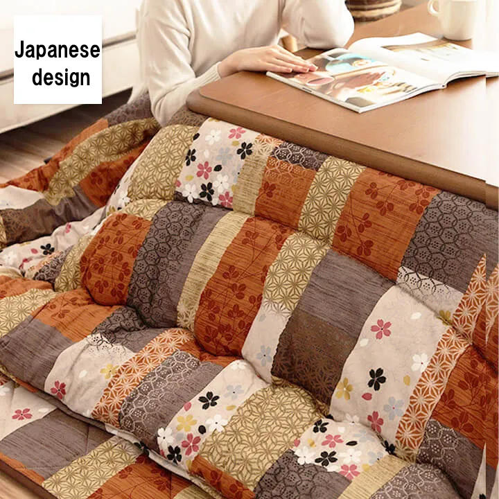 Kotatsu Futon comforter blanket Traditional Sashiko Design, Tokyo Store