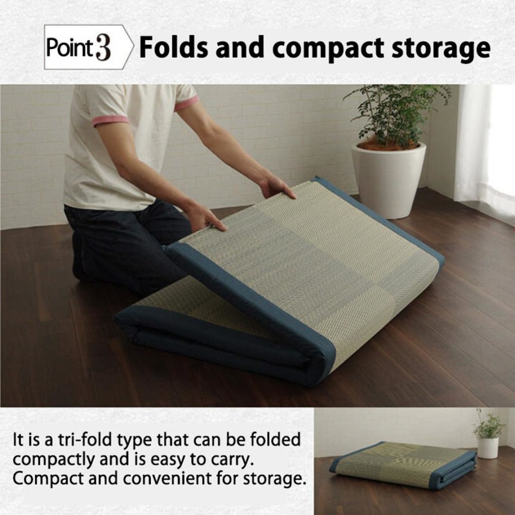 Relax tatami RUSH nap mattress can be folded and stored compactly