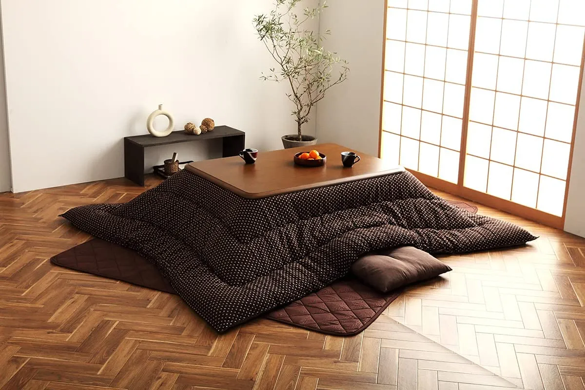 Kotatsu Futon comforter blanket Traditional Sashiko Design, Tokyo Store