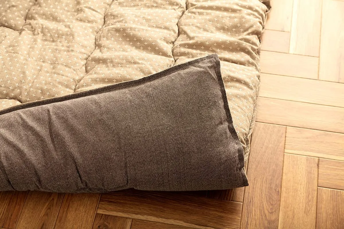 Japanese Kotatsu Futon, Kotatsu Blanket, Artisan Handmade (Fabric: Warabe  Filling: Natural Cotton)